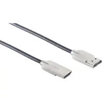Shiverpeaks HDMI Kabel, 4K, ultra slim, schwarz, 1,5m