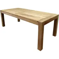AVH-Collectie Krista dining tuintafel 220x100xH77,5 cm teak