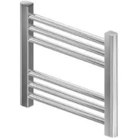 Eastbrook Biava multirail handdoekradiator 40x35cm 113W chroom