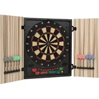 Klarfit Dartmaster 180 elektronisch dartbord - beige