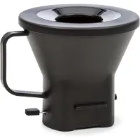 Klarstein Grande Gusto vervangende koffiefilterhouder met deksel zonder BPA zwart
