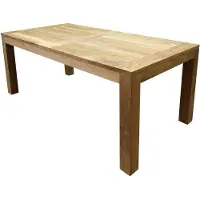 AVH-Collectie Krista dining tuintafel 200x100xH77,5 cm teak