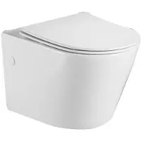 Sapho Paco randloos toilet met dunne softclose zitting