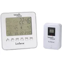 Lexibook Weerstation MeteoClock Silver