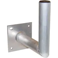 Maximum Steunmuur - - 100103667 - Aluminium - 350x50 mm - Verstelbare hoek