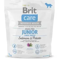 Brit care hypo allergeen junior large zalm&aardappel graanvrij 12 kg + 1 kg gratis