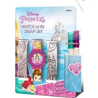 Cass film Princess horloge met inkleurbare bandjes