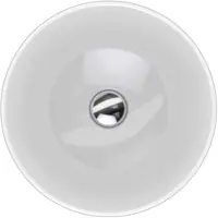 Geberit VariForm opzetwastafel rond zonder kraangat zonder overloop Ø40x15.8cm wit 500.768.01.2