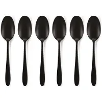 Vt wonen Theelepel vtwonen Matt Black (Set van 6)