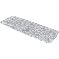 Kleine wolke Stepstone badinleg 36x92 cm, grijs