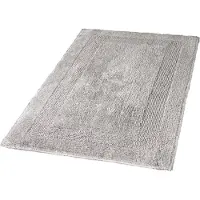 Kleine wolke Arizona badmat 70x120x1,6 cm zilvergrijs