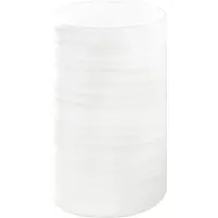 Kleine wolke Sahara tandenborstelbeker 10,8x, 6,5 cm, wit