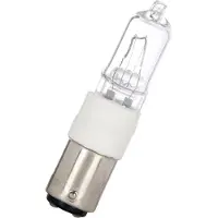 Schiefer Ba15d Halogeen Buislamp | 60W 720lm 2800K 220V/240V | Dimbaar