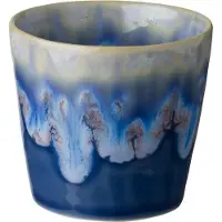 Costa Nova - servies - lungo kop - Grespresso blauw- aardewerk - H 7,5 cm