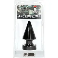 Domestic Partner Giant Crack Attack - Black - Butt Plugs & Anal Dildos