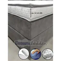 Bamboo Splittopper Micropocketvering 140x210 HR55 schuim ca. 12 cm dik Medium.