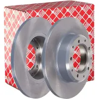 FEBI BILSTEIN Remschijf 43825 achter, volledig, 1 Stuk