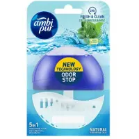 Ambi Pur 12x Ambi Pur Toiletblok Starterkit 5in1 Fresh Water & Mint