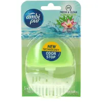 Ambi Pur Toiletblok 5 In 1 Bamboe & Lotus - 55 ml.