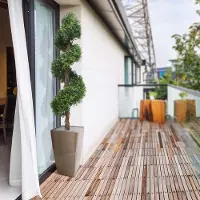 Maxifleur Kunstplanten Buxus deluxe spiraal kunstplant 170cm - UV bestendig