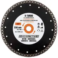 Perfectmate EPT0714 X-Turbo Diamantschijf | Beton en universeel | 300 mm - EPT0714