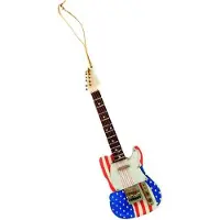 Aim Kerstversiering elektrische gitaar US vlag