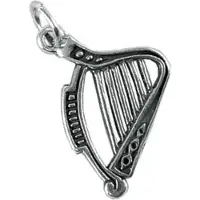 Aim Zilveren hanger harp