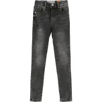 Cars high waist skinny jeans Ophelia mid grey Grijs Meisjes Stretchdenim - maat 146