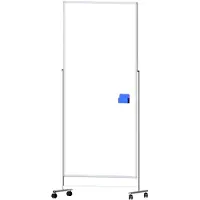 Ivol Verrijdbare scheidingswand whiteboard - Dubbelzijdig magnetisch - 200x