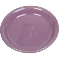 Nobby stenen voerschotel - kat - lila - 14 cm