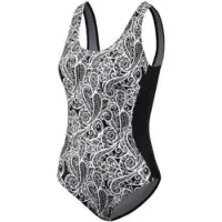 Beco badpak Lady C cup polyamide/elastaan wit/zwart