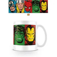 Marvel - Kop - Characters - voor Geen - meerkleurig - Maat Standard