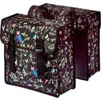 Basil Wanderlust Dubbel 35L Charcoal Zwart