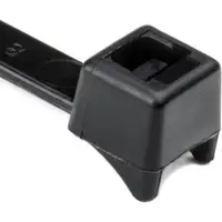 Hellermanntyton 112-56019 CTT60R-PA66-BK Kabelbinder 205 mm 4.70 mm Zwart Hittegestabiliseerd 100 stuk(s)