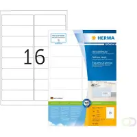 Herma Etiketten wit 99.1x33.8 Premium A4 1600 st.