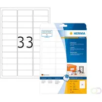 Herma Etiket 8837 63.5x25.4mm mat wit 825 stuks