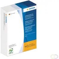 Herma Hechtetiketten voor drukmachines, DP1, 25 x 40 mm, geel, permanent hechtend