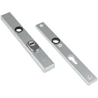 Ami Veiligheidsbeslag 251/37 Buiten Kt 55 A/Z 251/32 Binnen Profielcilinder 55 F1 Deurdikte 53/57 Mm. - 843002