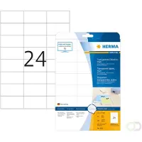 Herma transp. etiketten 70x37 25 vel DIN A4 600 stuks 4685