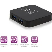 Ewent 4 Poorts Usb 3.0 hub (EW1133)