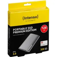 Intenso Premium SSD 128 GB Antraciet Externe Solid State Drive, USB 3.2 Gen 1x1