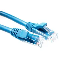 ACT IK5600 U/UTP CAT5E Patchkabel Component Level Blauw - 50 cm