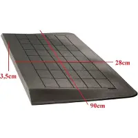 Roege international Drempelhulp 3,5 cm zwart 280 mm x 900 mm
