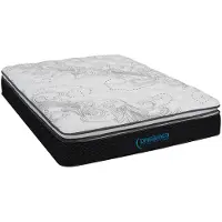 Vente-unique Matras met pocketveren en geïntegreerd dekmatras GAMIANI van DREAMEA - dikte 35 cm - 180x200 cm