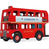 Le Toy Van Jouet en bois Bus de Londres et Conducteur