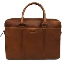 Dstrct Premium Collection Laptopbag 15,6" cognac