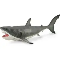 Collecta Deluxe Megalodon Movil Mandibula 1:40 Figure Zilver 3-6 Years Kinderen