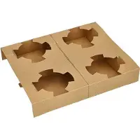 Papstar Draagtray voor ijsbekers, soepbekers en grote koffiebekers (25 stuks)