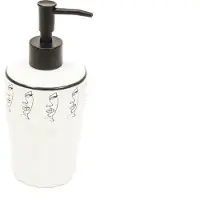 Housevitamin Bestel Zeeppompje-Gezichtjes- Zwart- 8x18cm en allerlei andere leuke woonaccessoires van bij Dry FLWRS! √Snelle Levering