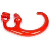 Oxballs Alien Tail buttplug With Built-In Cocksling Red